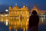 Woman praying, Amritsar, Punjab, India